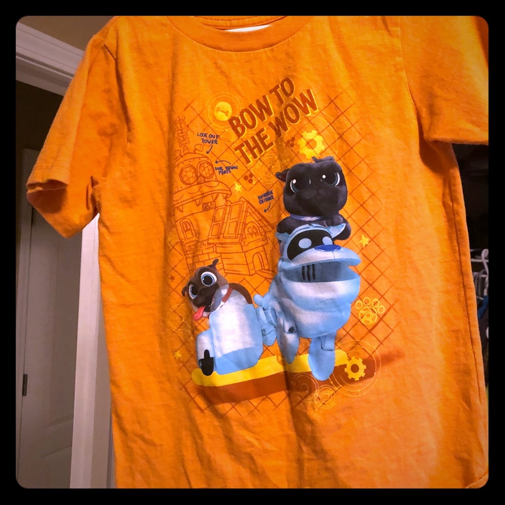 Puppy dog pals tee size 4/5 XSdisney store